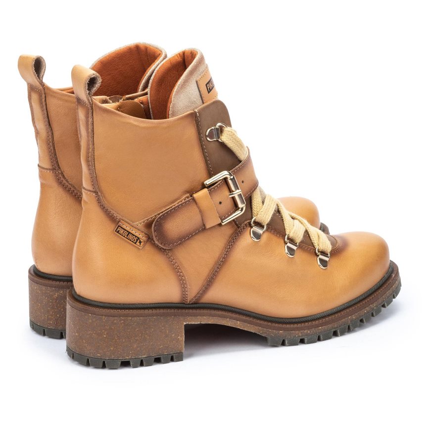 Women's Pikolinos ASPE Ankle Boots Brown | NZ Q831927